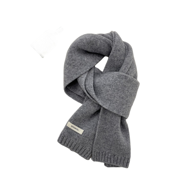 围巾/围巾针织/丝巾女长款百搭/穆斯林用品女士穆斯林/围巾女长款百搭白底实物图