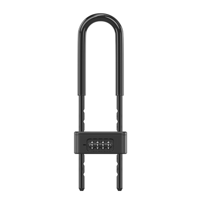 【 Free Shipping 】 Combination lock, padlock, glass door lock, U-shaped lock, waterproof and rust-proof lock, household extended insert lock, anti-theft Item Picture