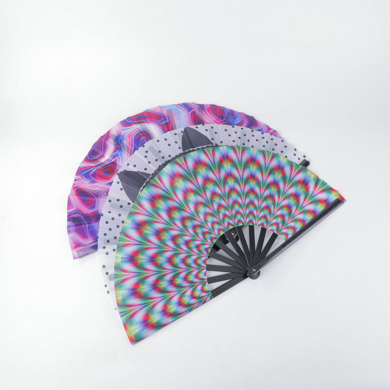 现货批发功夫扇大扇子功夫扇塑料扇骨广告扇图案亚马逊热门爆款详情21