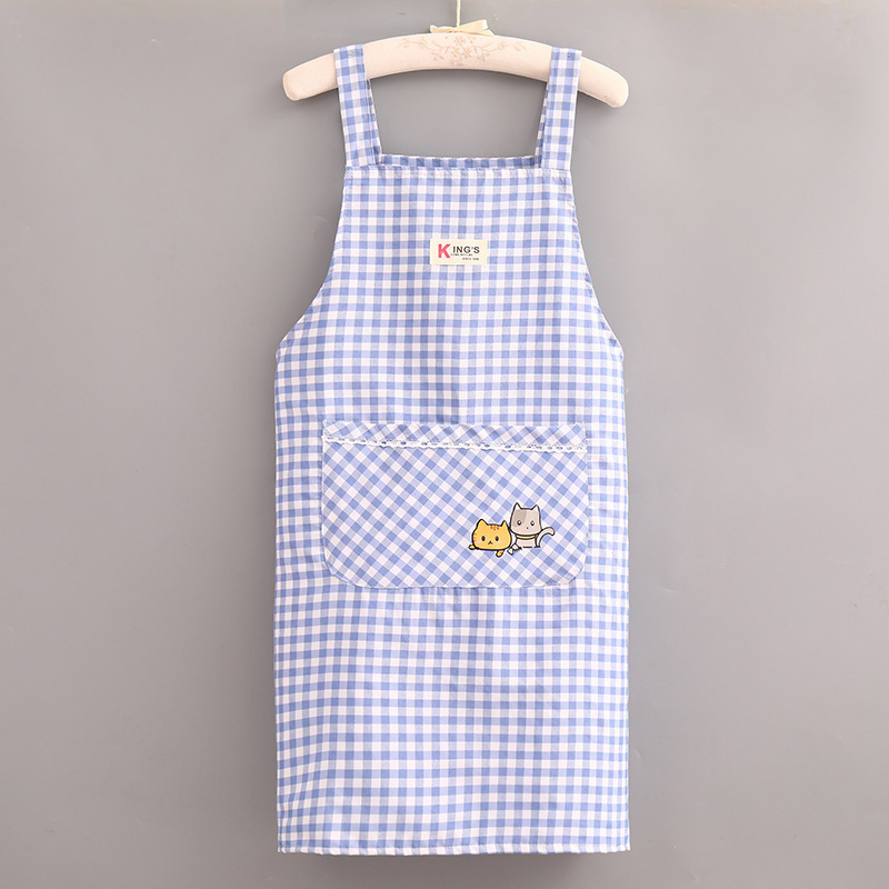 【 Chi Jia 】 Country-style waterproof apron, breathable for home use, wear-resistant, dirt-resistant, stain-resistant and oil-resistant details Picture
