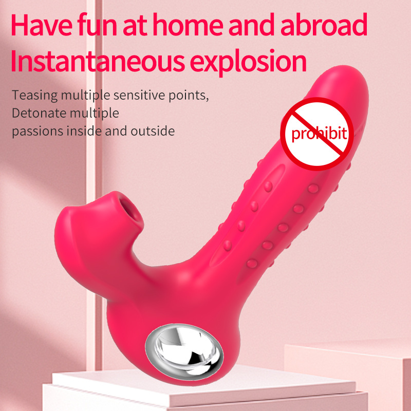 Adult sex toys 12 frequency picking stick Female masturbation toy peristaltic stick sucking massager vibration details Picture