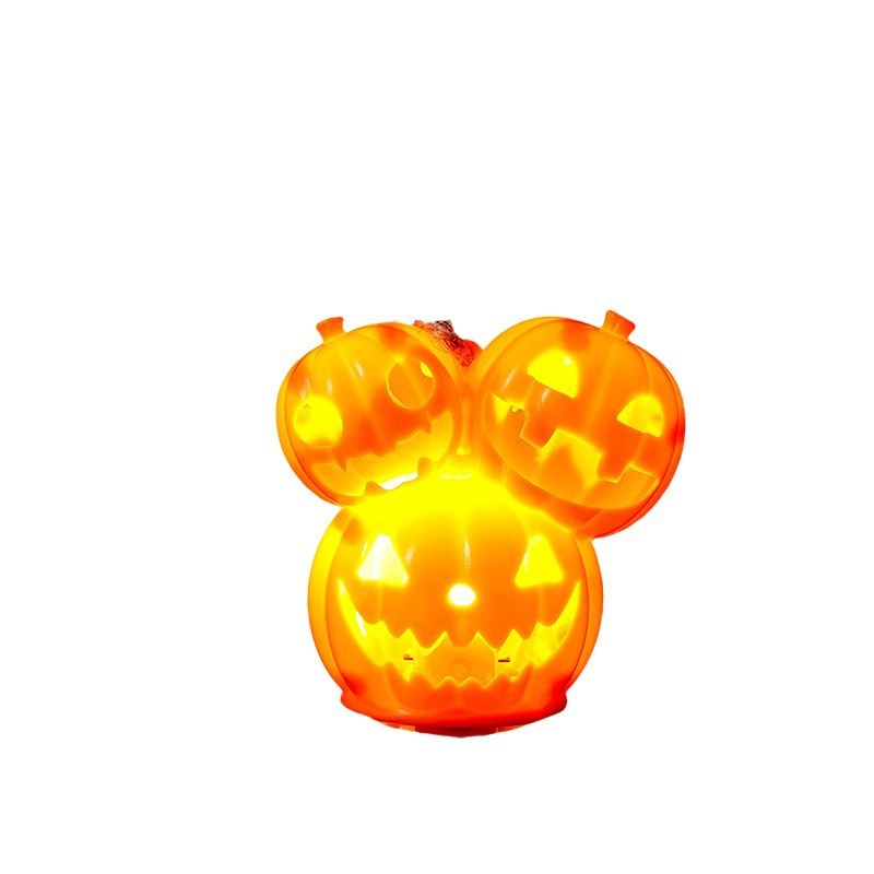 Cross-border halloween decorative led pumpkin lantern luminous pendant, Halloween party decoration props and ornaments Item Picture