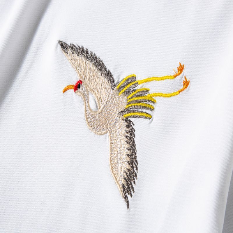Men's short-sleeved T-shirts, pure cotton embroidered in summer, trendy Chinese style, loose, Chinese-style men's clothing manufacturer wholesale T-shirts Specification image