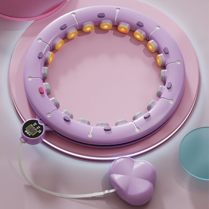 Intelligent hula hoop abdominal beauty waist to increase weight loss thin waist belly goddess female burning fat sweating fitness special artifact