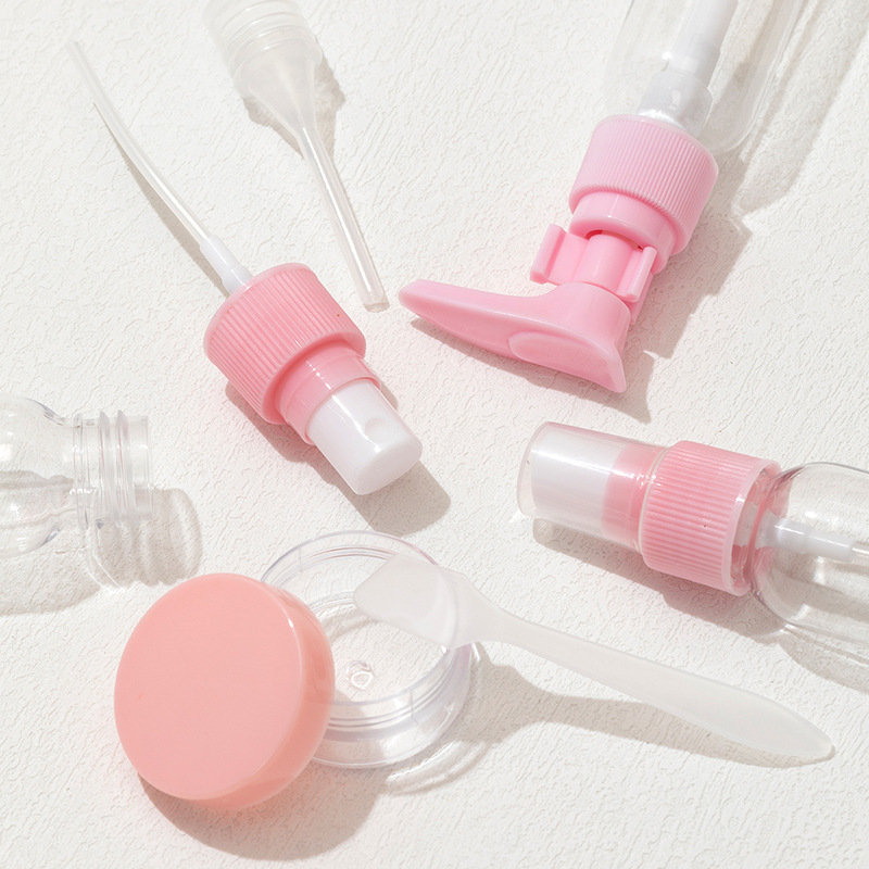 Travel Bottle Wholesale Multiple Sets Of Skin Care Products Portable Small Watering Can Empty Bottle Makeup Hydration Spray Bottle details Picture