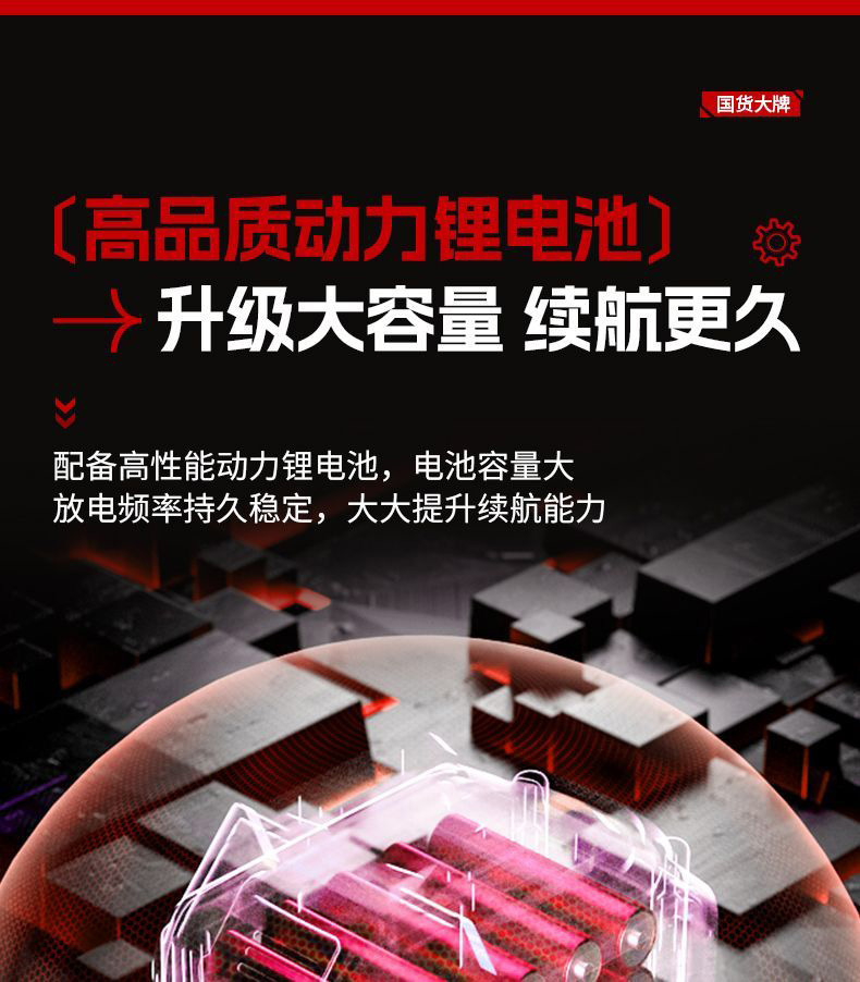 12/16寸无刷锂电锯充电电链锯园林木切割家用手持伐木修枝锯跨境详情16