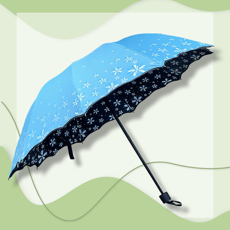 晴雨伞实物图