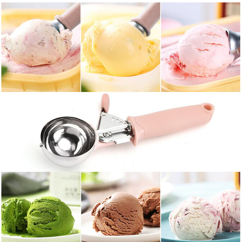 Household fruit ice cream and Popsicle spoon Specification image