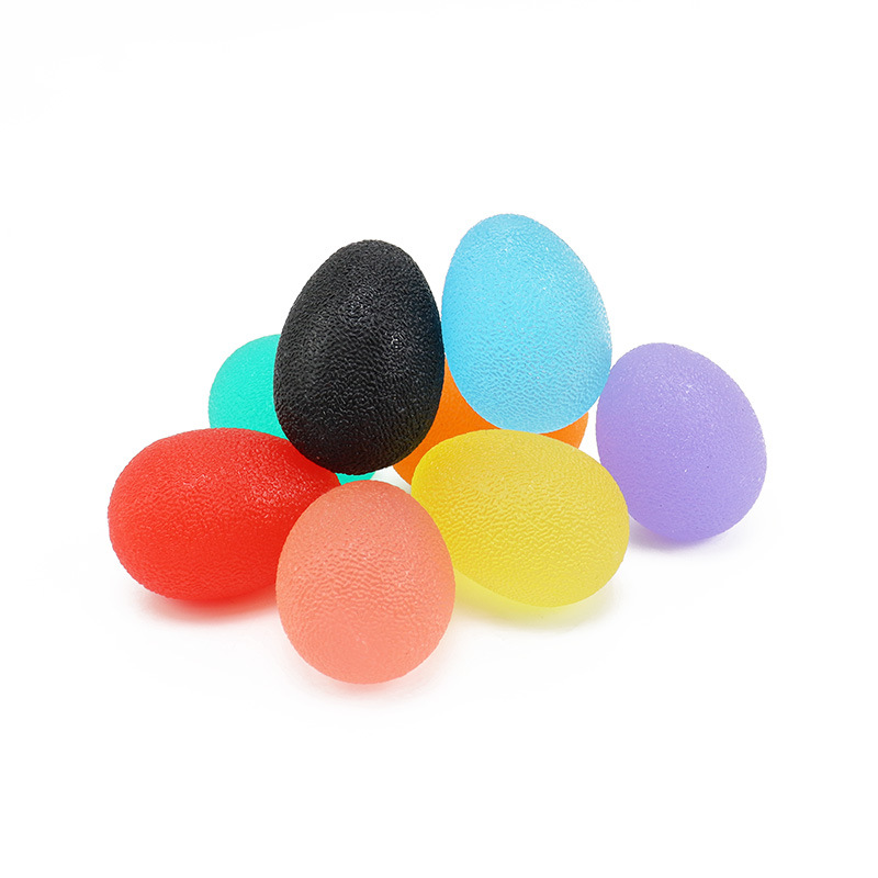 厂家供应发泄减压握力训练运动按摩球健身手劲训练硅胶握力球拉筋