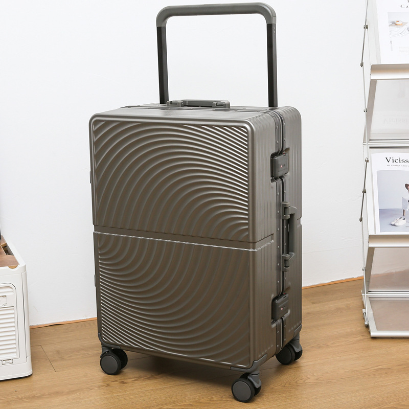 宽拉杆铝框行李箱万向轮大容量20寸24可登机密码箱旅行箱时尚拉杆