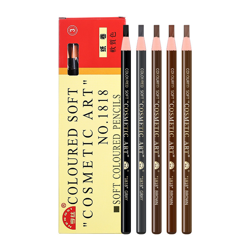 Hense 1818 Eyebrow Pencil Is Sweat-Proof, Long-Lasting And Does Not Smudge. It Is Waterproof And Does Not Easily Smudge. It Is The Same Style As The Popular Eyebrow Pencil Item Picture