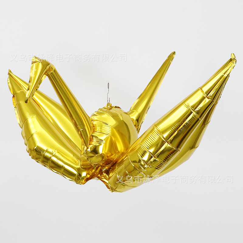 Cross-border influencer ins viento decoraciones aluminio película globos estéreo animales mil papel grullas temática fiesta de cumpleaños globos 4D Specification image