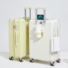 ins行李箱20寸登机箱新款时尚旅行箱大容量拉杆箱万向轮拉链皮箱