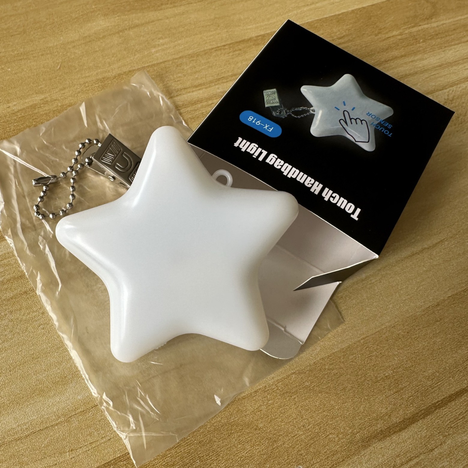 亚马逊跨境新奇LED发光提包灯五角星形小夜灯触摸感应迷你爱心灯