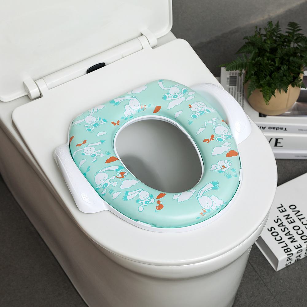 SEDEX工厂直销  UV印刷卡通图案 儿童马桶垫