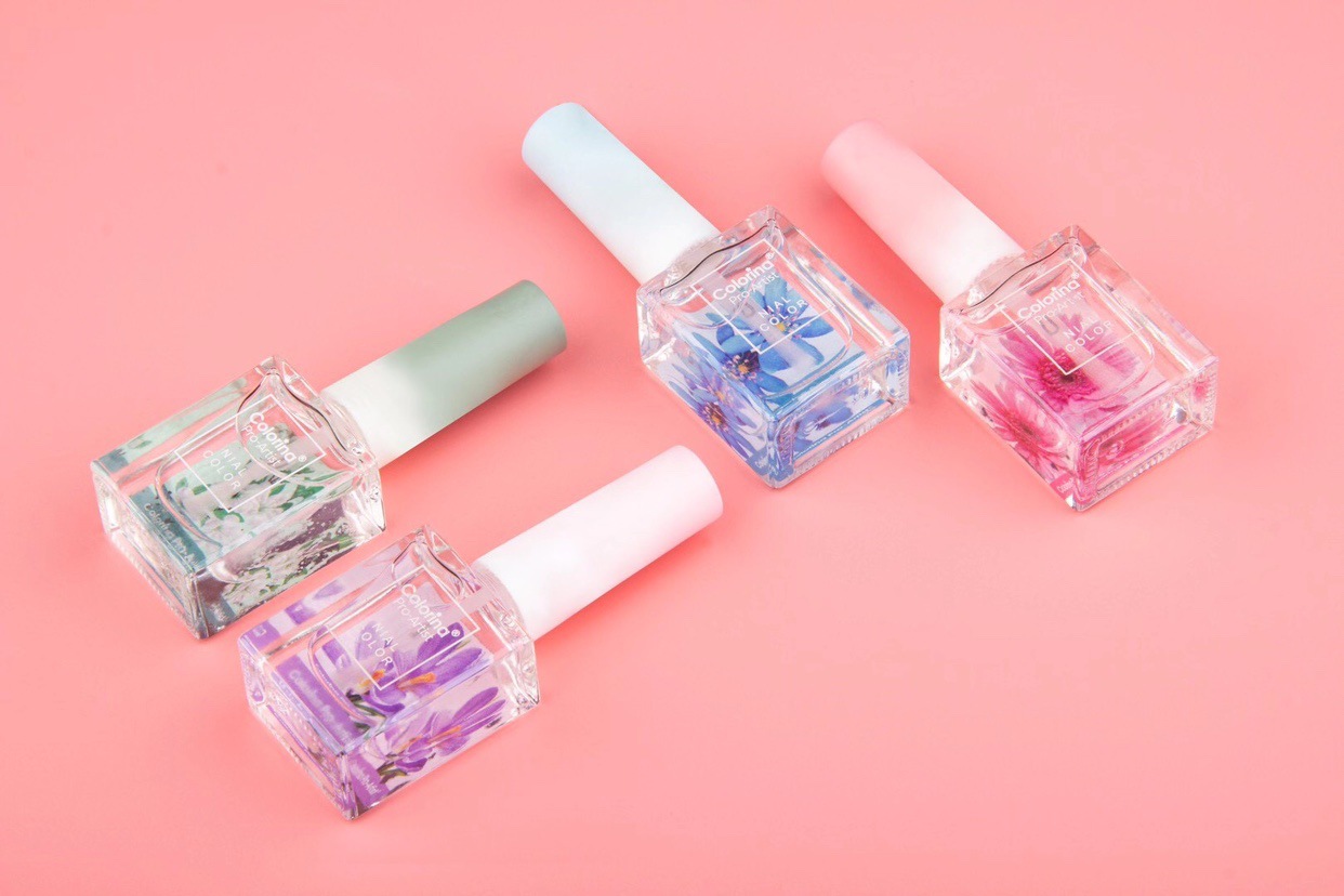 COLORSTYLE Cross-border Clear Nail Polish Women's Calcium Nail Care Oil, Nourishing Oil, Care Base Oil and Brightening Oil Two-in-one Item Picture