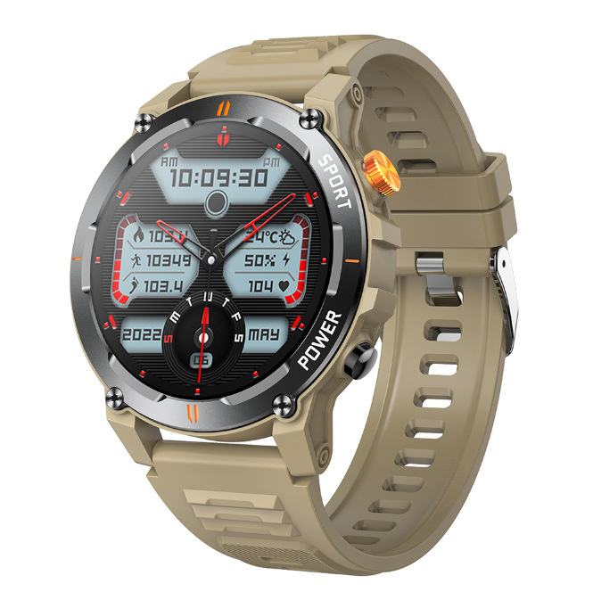 Private Model Cross-Border Huaqiang North Heart Rate Monitoring Blood Glucose Ecg Bluetooth Call Sports Bracelet Men's Smart Watch Application Scenario