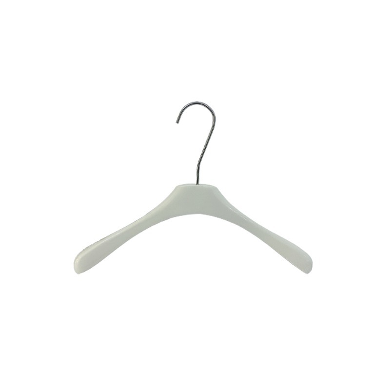 High-end anti-slip, cream-colored wooden clothes hangers and trouser clips for women's clothing stores, seamless clothes supports, and solid wood clothes hangers Item Picture
