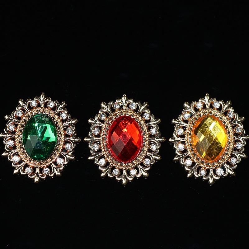 Korean version water diamond mirror pearl hair accessory diy accessories, bride's headwear, fan decoration materials, shoes, clothing, bags and accessories Application Scenario