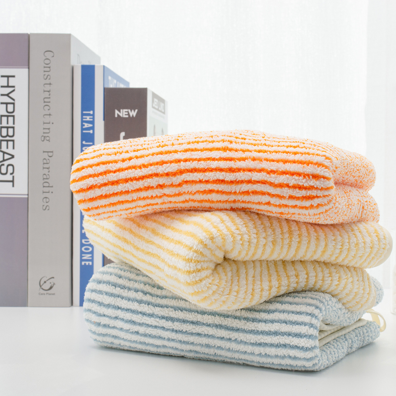 Wholesale Coral Velvet Towel Thickened Large Size Bath Towel Bath Towel Absorbent Fast Drying Narrow Towel Face Towel