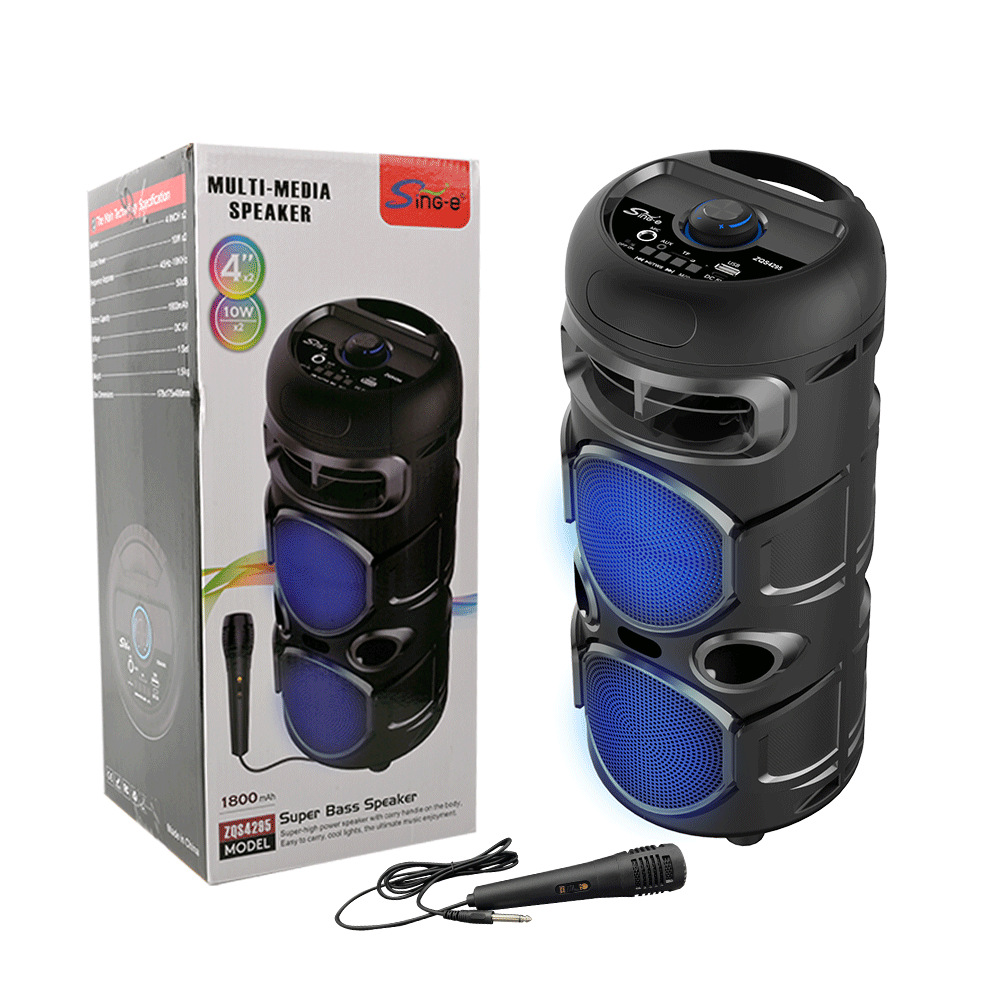 Sing-e ZQS4295无线蓝牙音箱广场舞导游演讲者教师充电便携式音箱