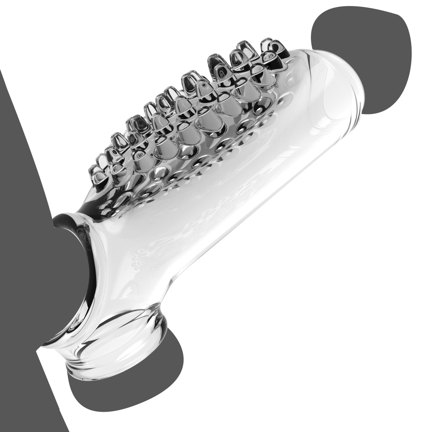 The new product features large particle protrusions that stimulate the G-point ring, thickening and locking the precision to increase the delay outside the ring full figure