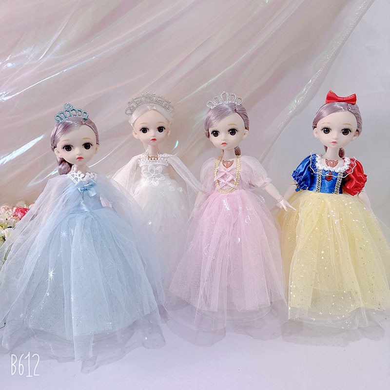 30cm唱歌精品洋娃娃白雪公主冰雪奇缘玩偶爱莎公主娃娃批发