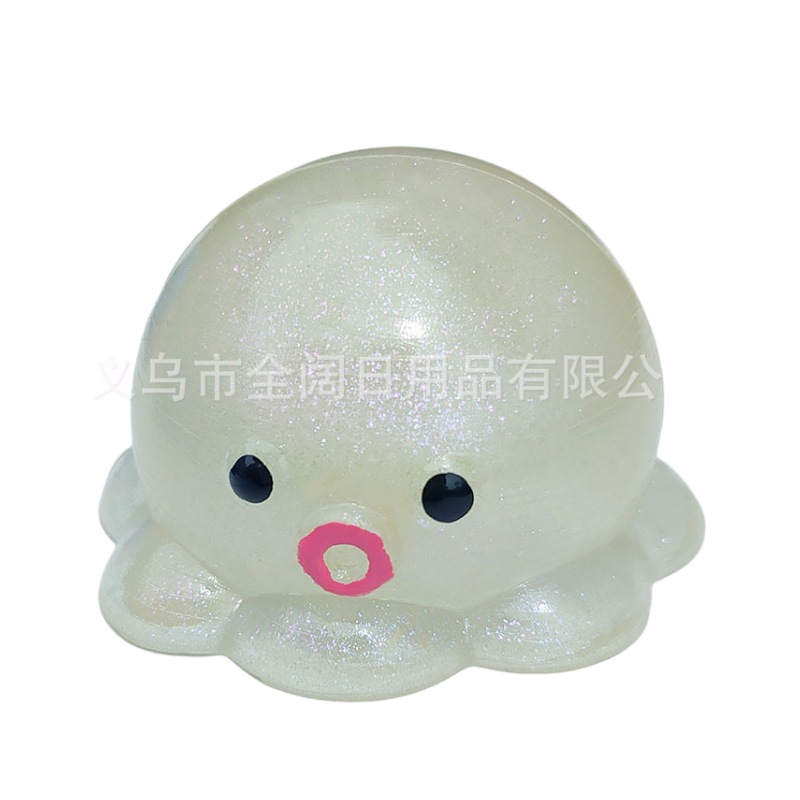 可爱章鱼捏捏乐解压泄愤小红书同款黏袋子泥感解压发泄玩具批发详情图5