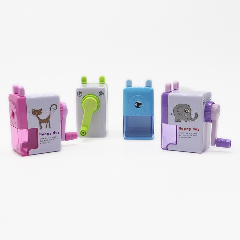 Cute cartoon pencil sharpener, student hand-cranked pencil sharpener, New Year's Day gift, small gift, cartoon stationery Item Picture