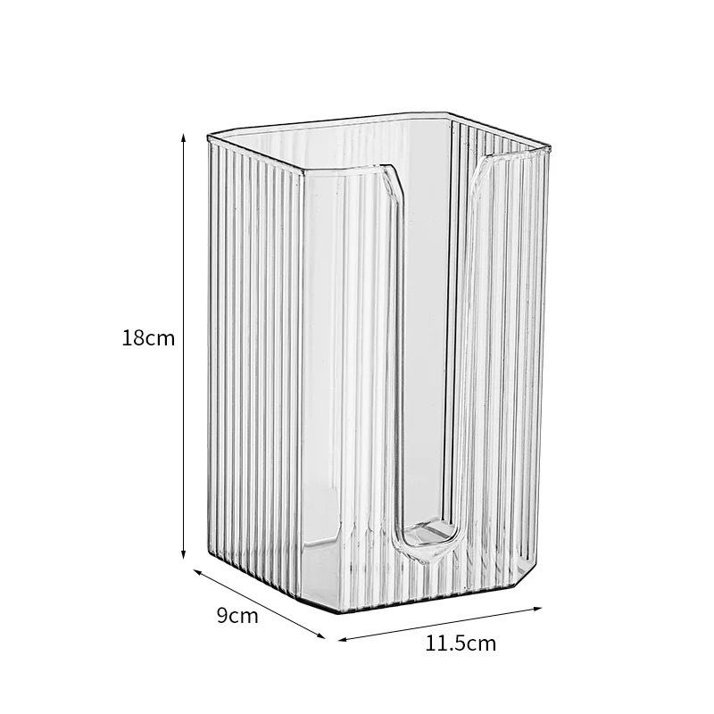 PET wall-mounted toilet tissue box Item Picture
