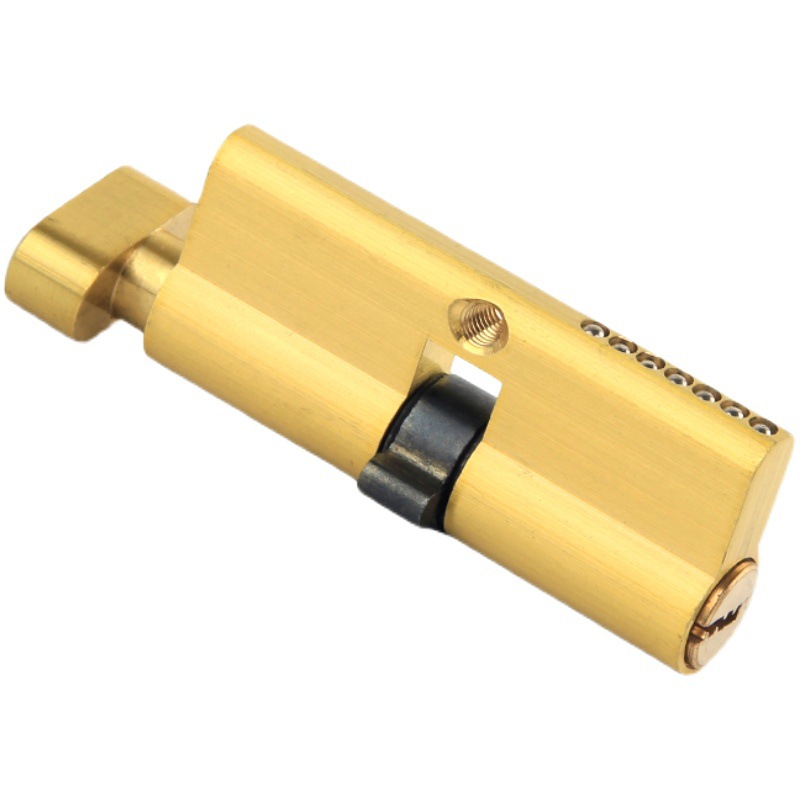 General Purpose Small 70 Lock Core Indoor Wood Door Lock Core 80 Bedroom Bathroom Household Door Pure Copper Lock Core Accessories Item Picture