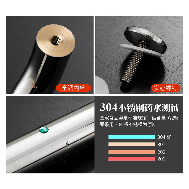 وبوابة الاغتسال مقبض الباب الزجاجي، مقبض الباب، على بعد 440. Item Picture