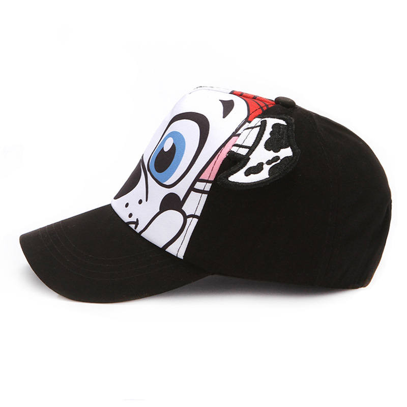 Children's cartoon hats, summer outdoor sun protection hats, cute puppy baseball caps, spring and autumn baseball caps Application Scenario