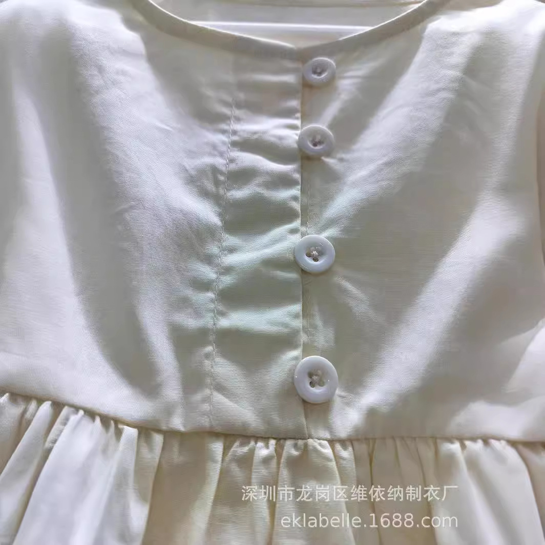 2024 New children's Korean-style spring shirts, long-sleeved ruffled shirts, solid-color outerwear shirts for children Application Scenario