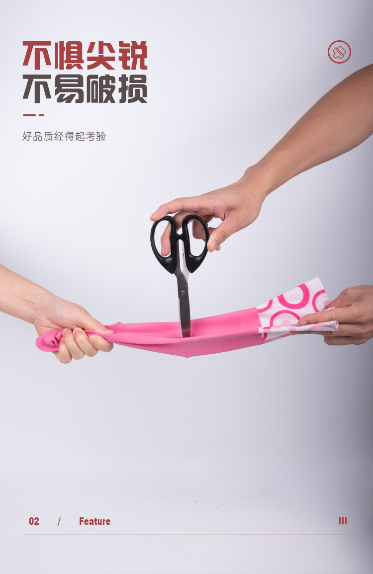 LIAO加长加厚乳胶手套厨房洗碗橡胶家务防水洗衣手套日用百货详情6