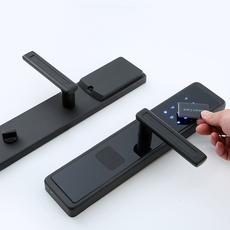 Wholesale Engineering Password Lock Electronic Intelligent Security Door Password Lock Rental Room Hotel Hotel Smart Lock Application Scenario