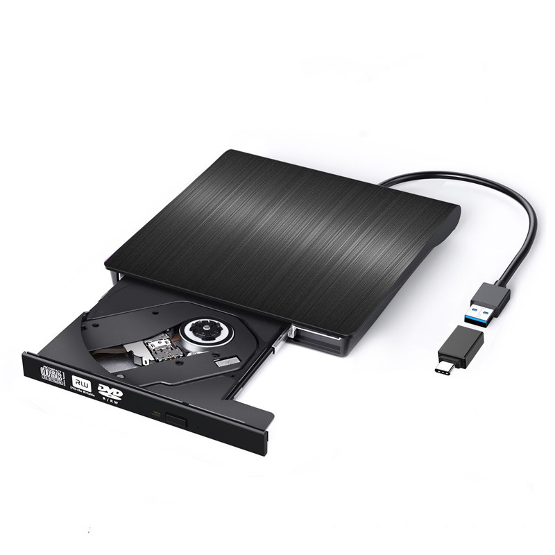 USB3.0 external optical drive, external mobile note burner, DVD burner, type c external driver Item Picture