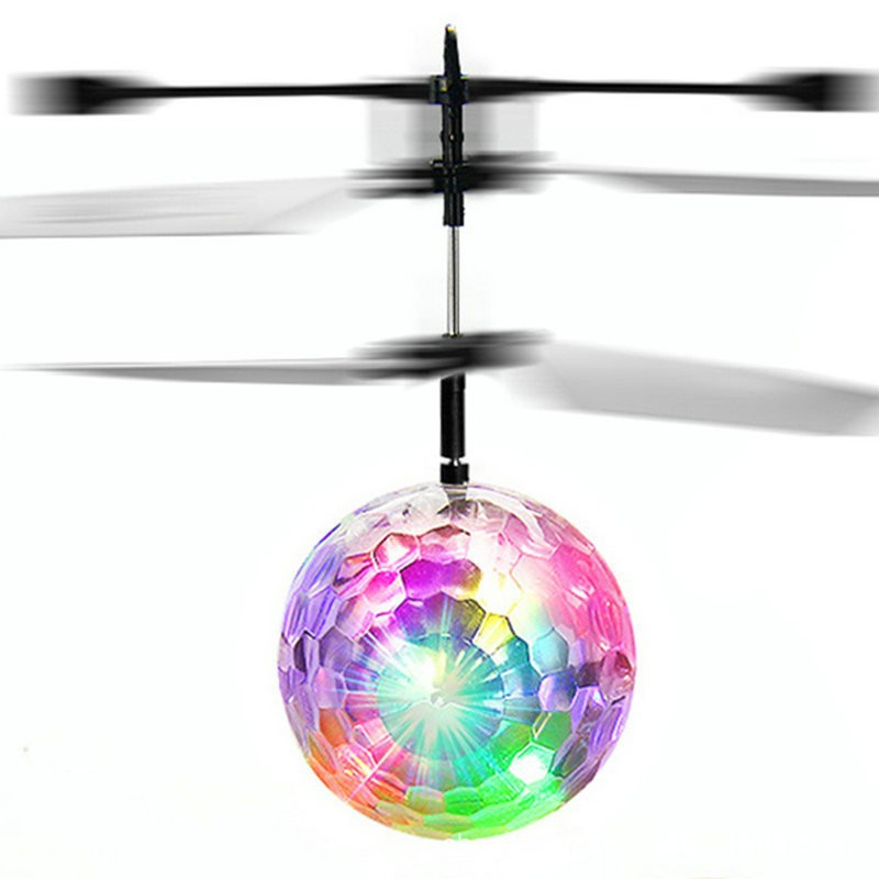 智能感应水晶球飞行球悬浮发光智能UFO感应飞行器水晶球儿童玩具详情图5