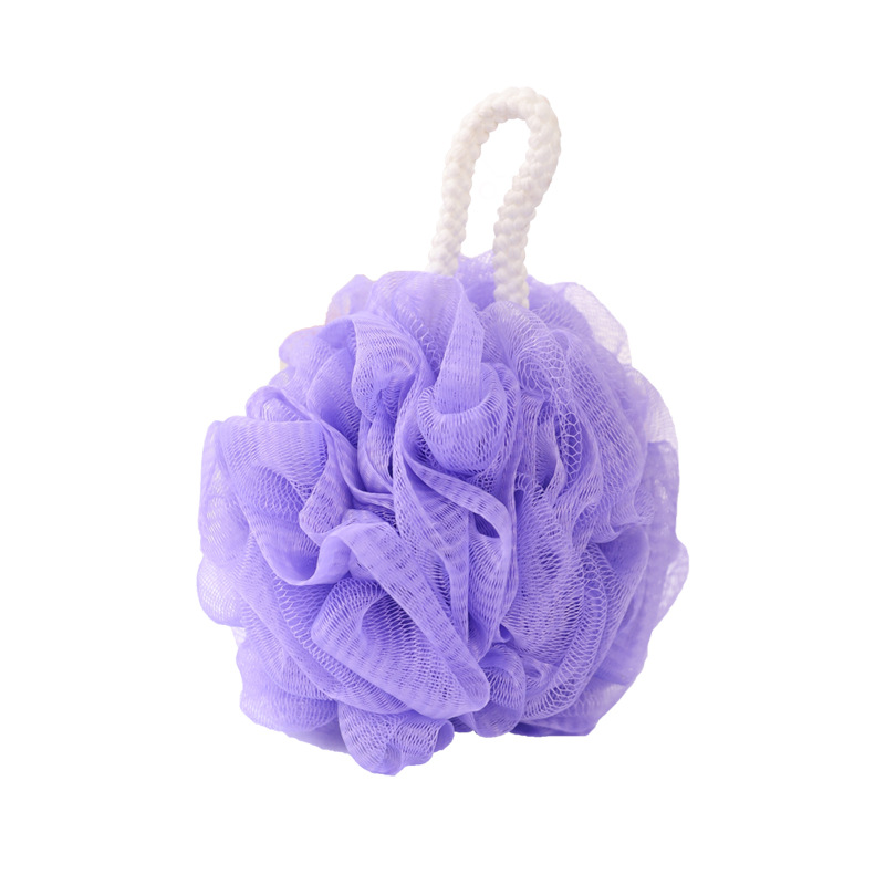 【LOVELY HOME】【 Chi Jia 】 Original manufacturer 50g Large purple Bubble Bath Flower Ball Bath Ball Soft and non-dispersing super large wholesale Item Picture
