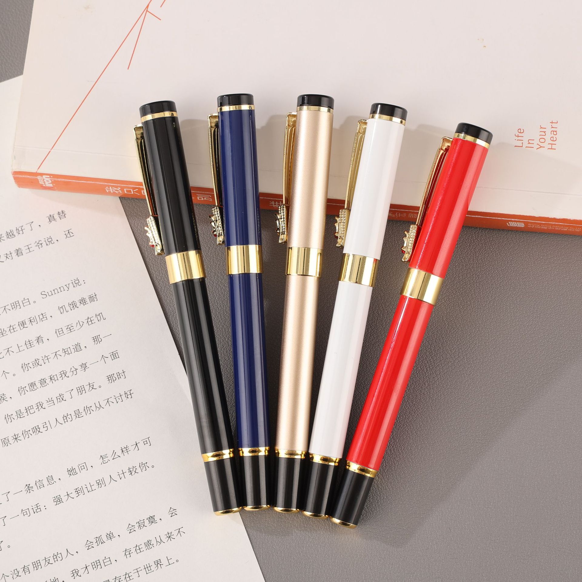 圆珠笔金属笔/圆珠笔/元珠笔/串珠笔/水性验钞笔细节图