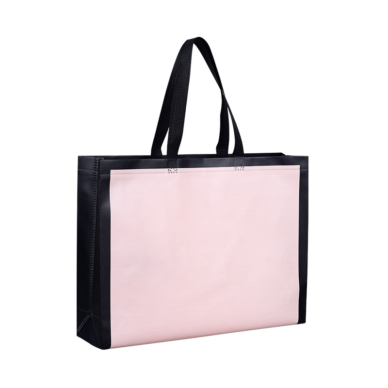 Custom Coated Non-Woven Bag Clothing Store Clothing Shopping Bag Shoe Store Non-Woven Tote Bag Custom Logo Wholesale Item Picture