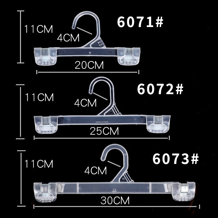 Wholesale of disposable children's trouser racks for shopping malls and supermarkets, infant and toddler trouser clips for export, and infant and toddler clothing racks from manufacturers Application Scenario