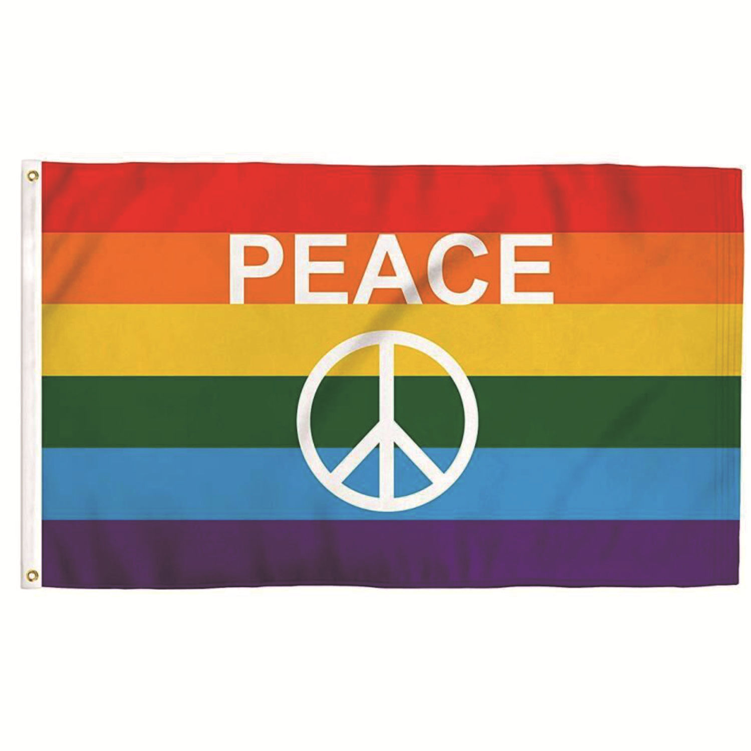 90*150cm3*5ft 彩虹旗同性恋同志旗同性节日和平旗帜详情图5