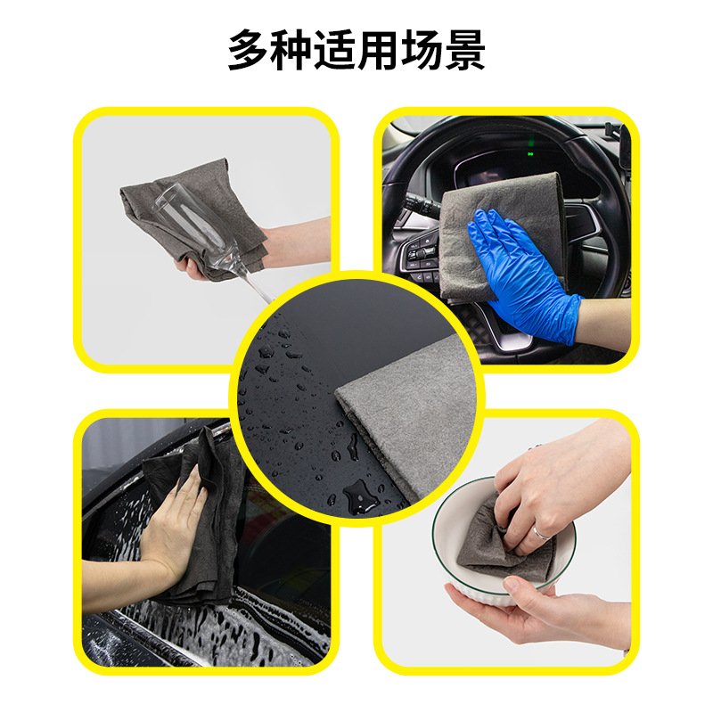 抹布、百洁布、洗碗巾实物图