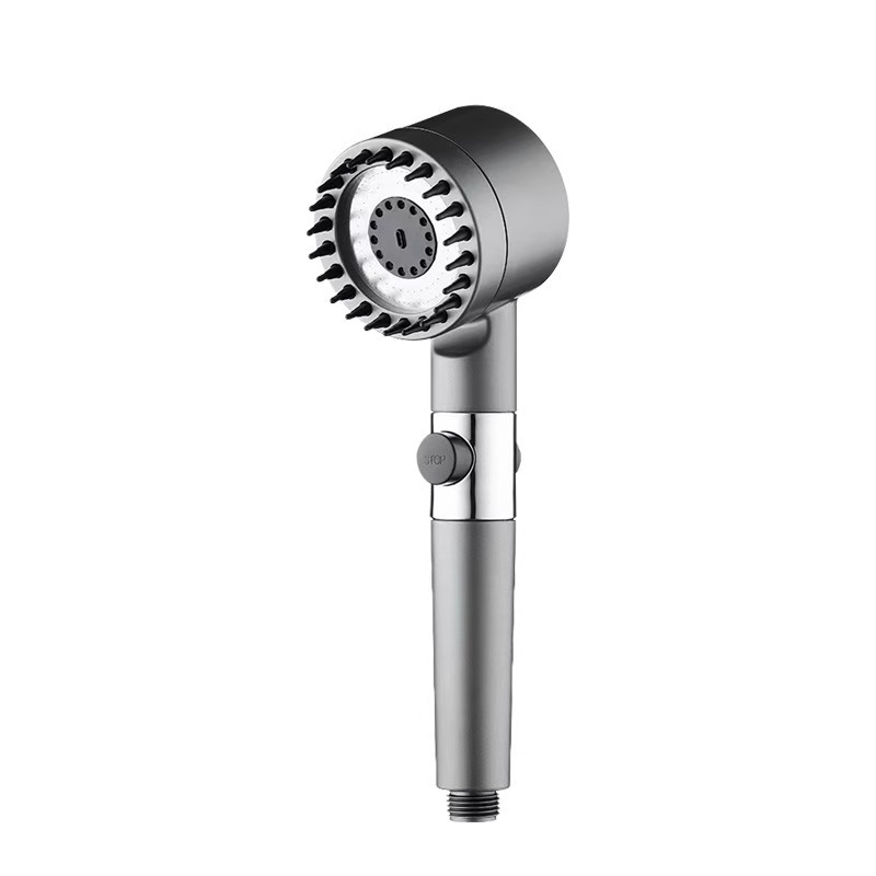 Three-speed adjustable pressurized showerhead, super strong bathroom, shower head, shower heater, showerhead, filter shower head Item Picture