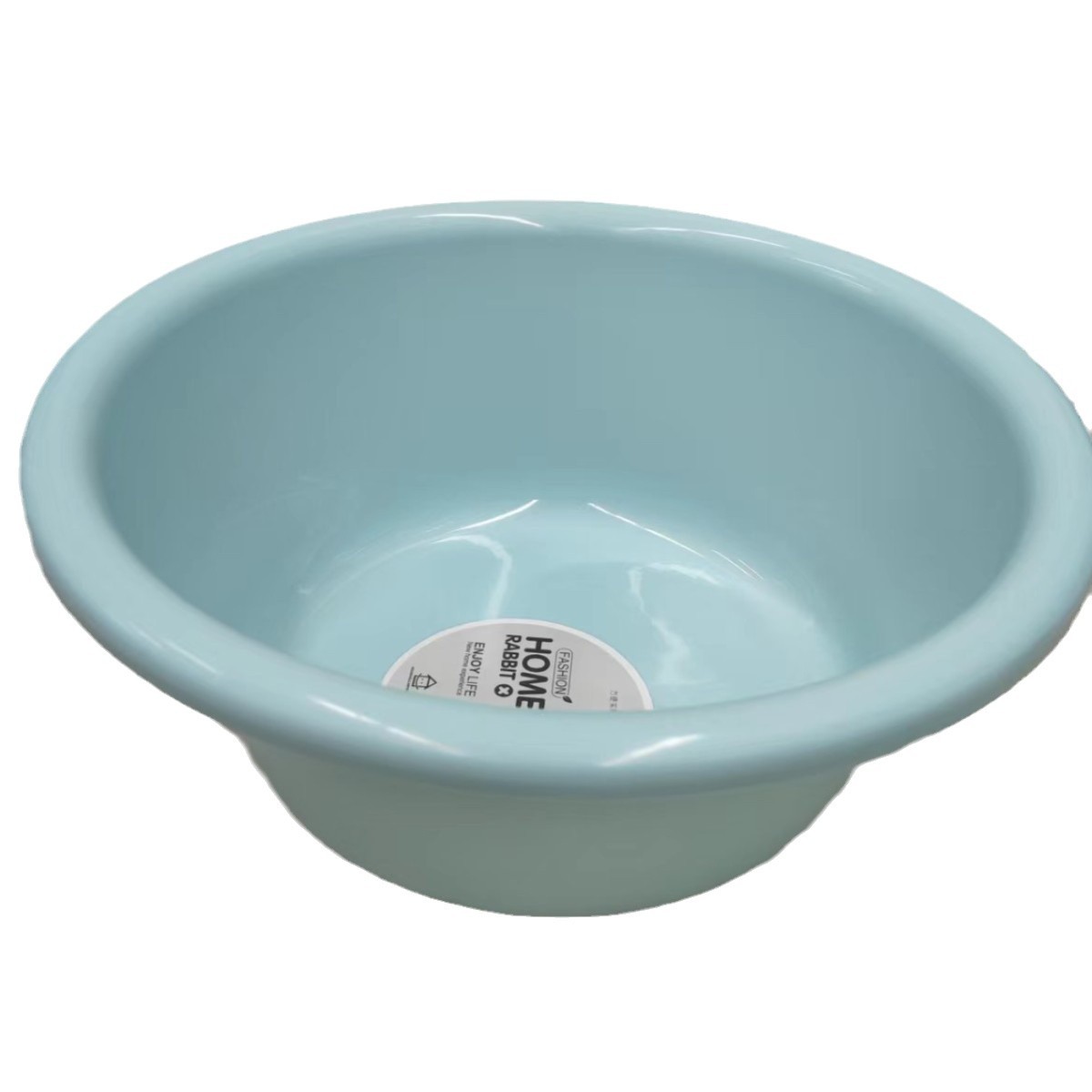 脸盆/可折叠脸盆/塑料洗脸盆/304不绣钢盆旧盆/304盆白底实物图