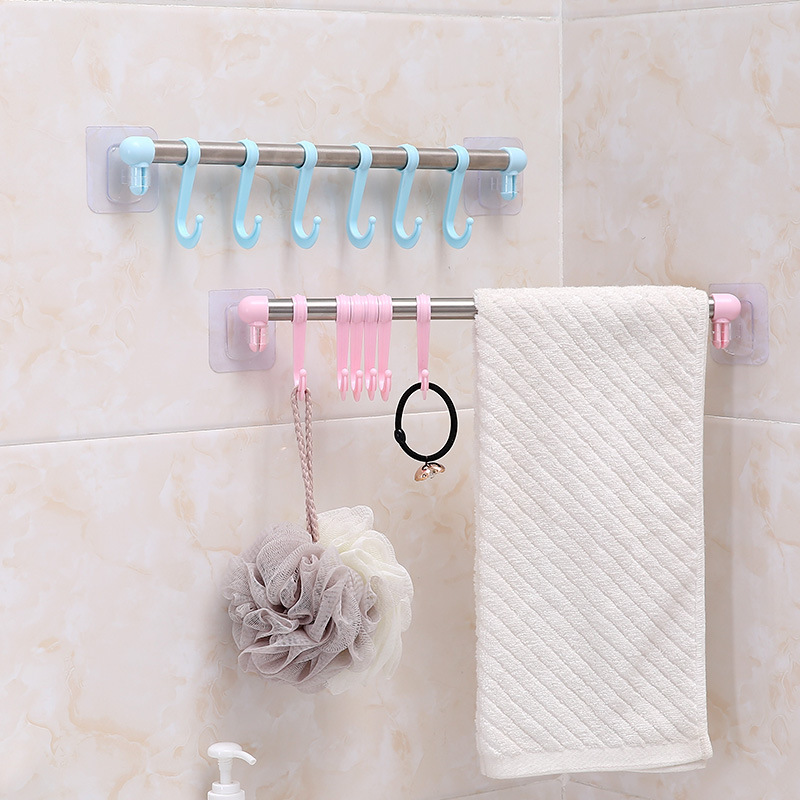Stainless steel towel and bath towel rack details Picture