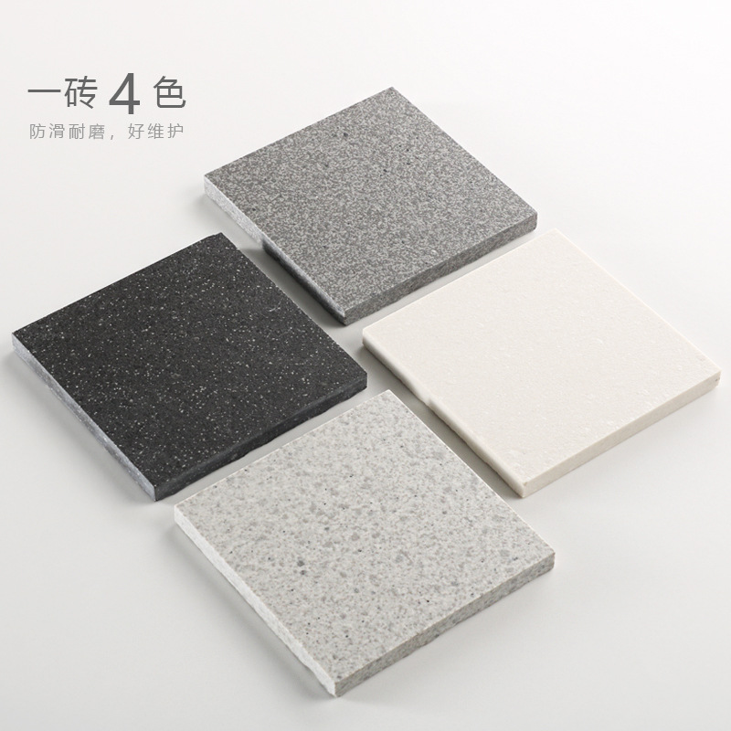 Courtyard exterior wall tiles, courtyard floor tiles, outdoor and outdoor fence, volcanic stone anti-slip, garden balcony, quartz brick wall tiles Item Picture