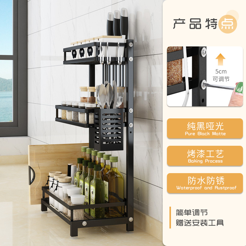 小书架儿童/小推车置物架/绘本架儿童/厨房置物架/竹木制品置物架产品图