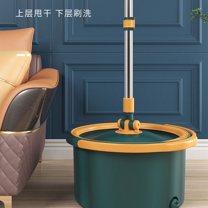 Manufacturers Wholesale Mop Household A Mop Clean New Free Hand Wash Mop God Wash One Lazy Mop details Picture